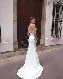 (Rental) Zelda , boob tube mermaid wedding dress.