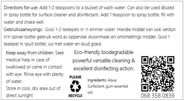 Pine gel cleaner 500ml