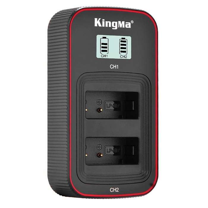 Canon LCD Dual BM058-LPE17 Replacement Battery Charger For Canon LP-E17 from Kingma