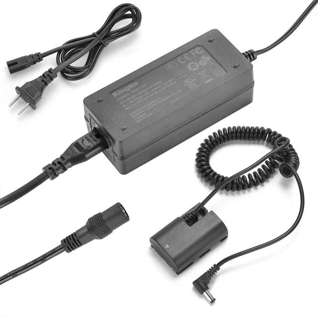Canon DR-LPE6 LP-E6 Dummy Battery with AC Power Supply from Kingma