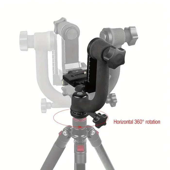 RSI Metal Heavy Duty 360 Degree Panoramic Gimbal Tripod Head