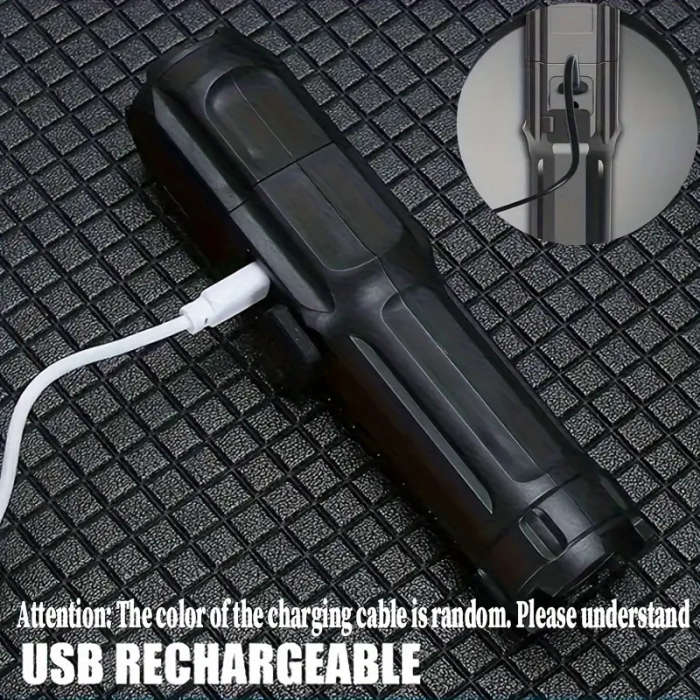 RSI LED USB Rechargeable Flashlight