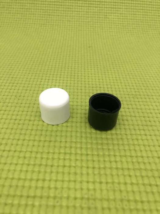 Round tube end cap