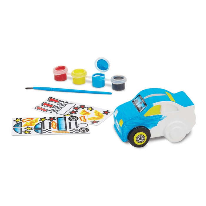 Melissa &amp; Doug:  Race Car Bank - DYO