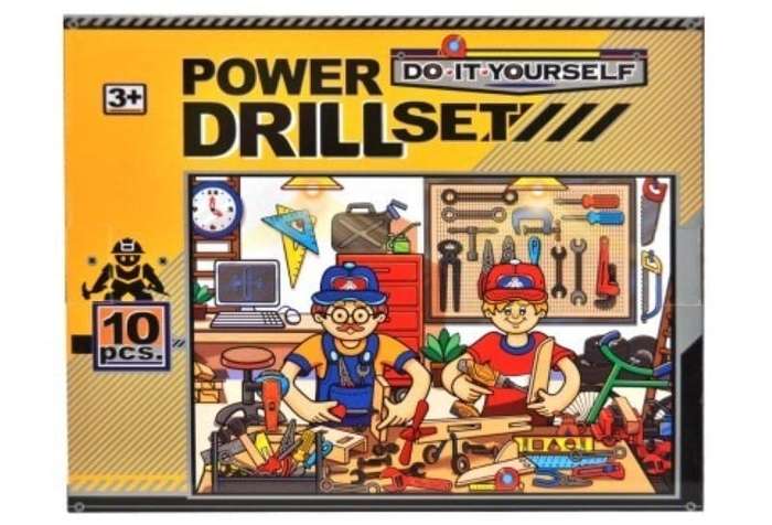 Power Drill Set 10 Piece