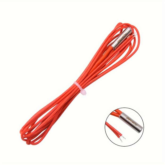 Cartridge Heater for Ender3, CR10 Series - Durable Stainless Steel Tube, High Temp Resistance, Co...