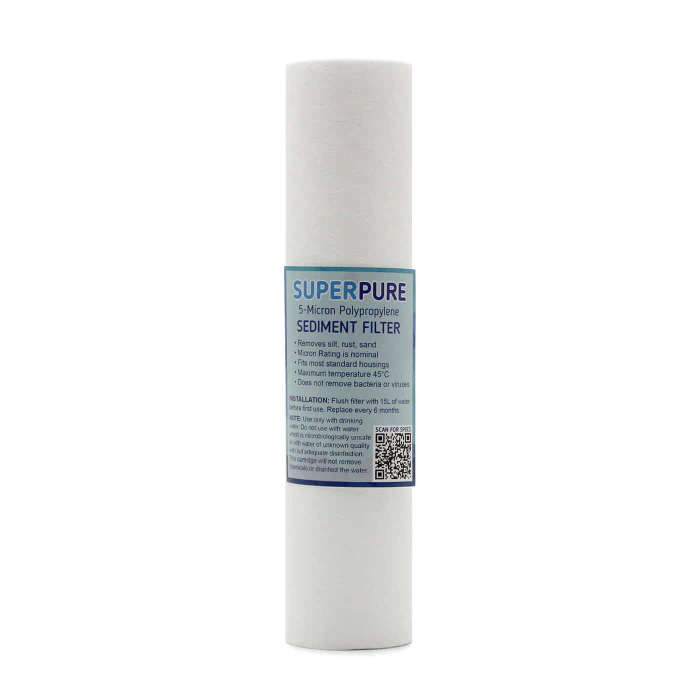 10inch Melt Blown Sediment Filter: 5 Micron
