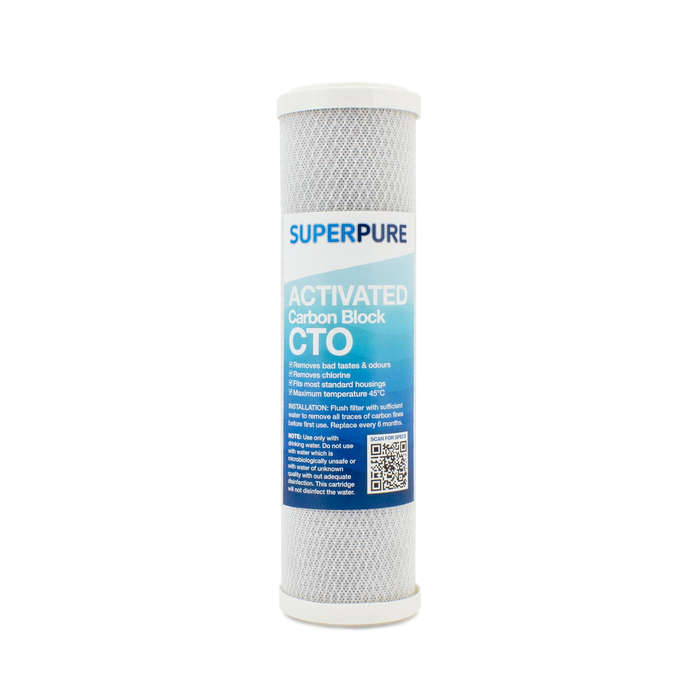 10 inch Carbon Block Water Filter Replacement Cartridge