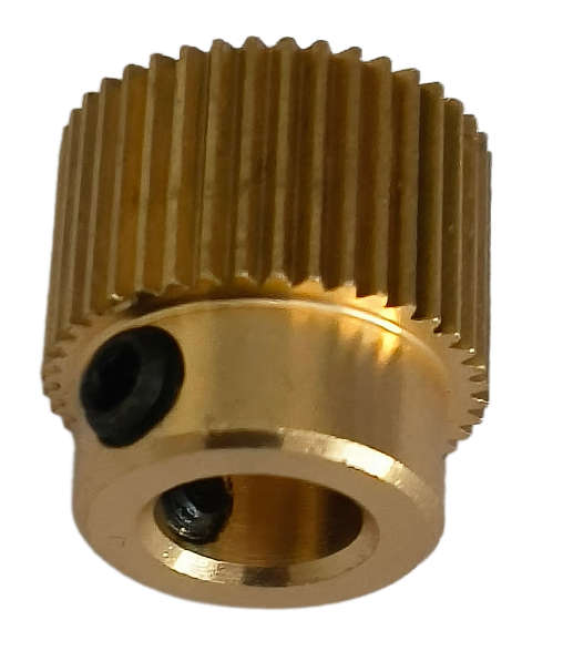 40T Brass Extruder gear ID 5mm OD 11mm
