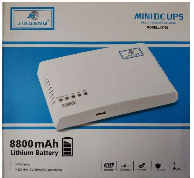 8.8AH Portable Rechargeable Mini UPS