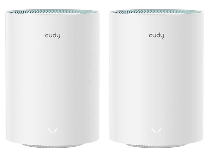 Cudy Dual Band WiFi 5 1200Mbps Gigabit Mesh 2 Pack | M1300 (2-Pack)