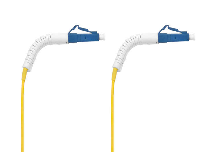 Scoop Fibre Flylead LC-LC SM 1M UPC Flex Boot