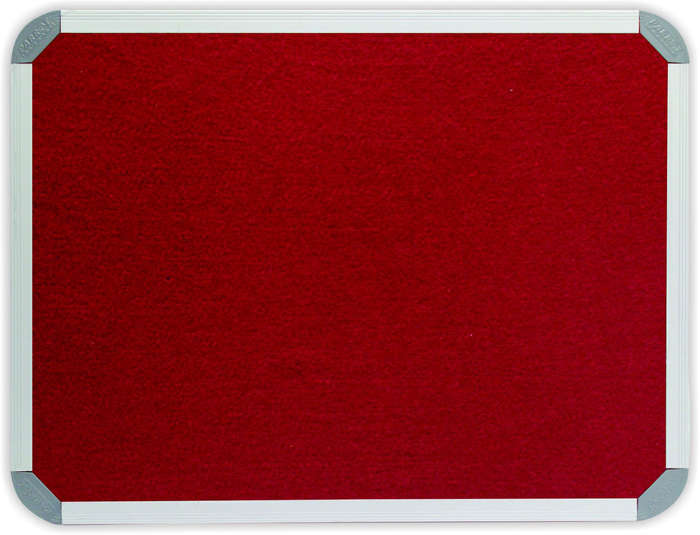 Info Board (Aluminium Frame - 2000*1200mm - Burgundy)