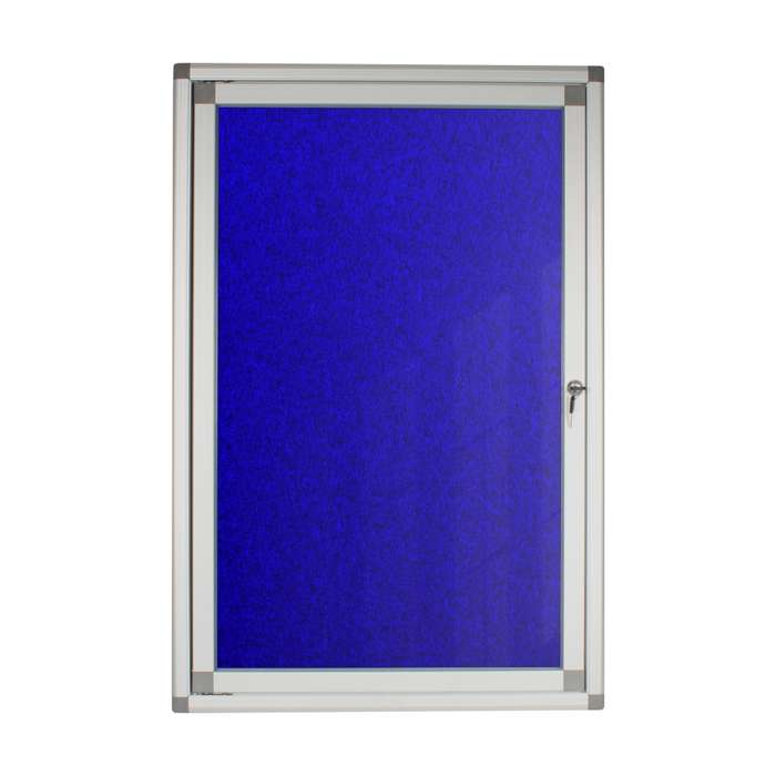 Hinged Pinning Display Case (900*600mm - Royal Blue)
