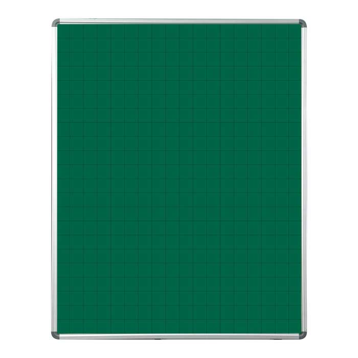 Educational Board Magnetic Chalkboard (1220*920 - Grey Squares - Side Panel - Option A)