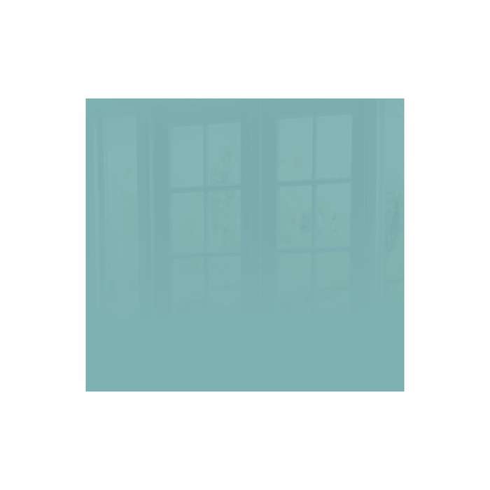 Decorative Glass Wall Tile (598 X 650 X 6mm) Pastel Turquoise