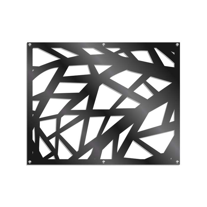 WALL ART LASER CUT 1200X900 ABSTACT LEAF