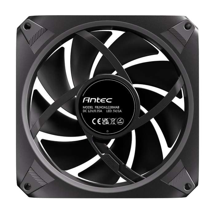Antec ORBIT PWM 120mm ARGB Fan 3 Pack - Black