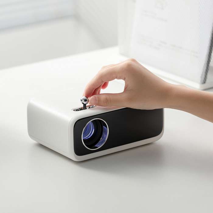 WANBO MINI PRO 720p 250ANSI Android 9.0 Smart Projector - White