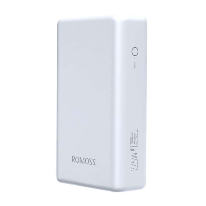 Romoss PAC10 10000mAh 20W Fast Charge Power Bank &#x2013; White