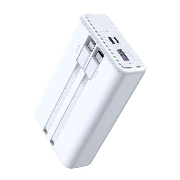 Romoss PAC10 10000mAh 20W Fast Charge Power Bank &#x2013; White