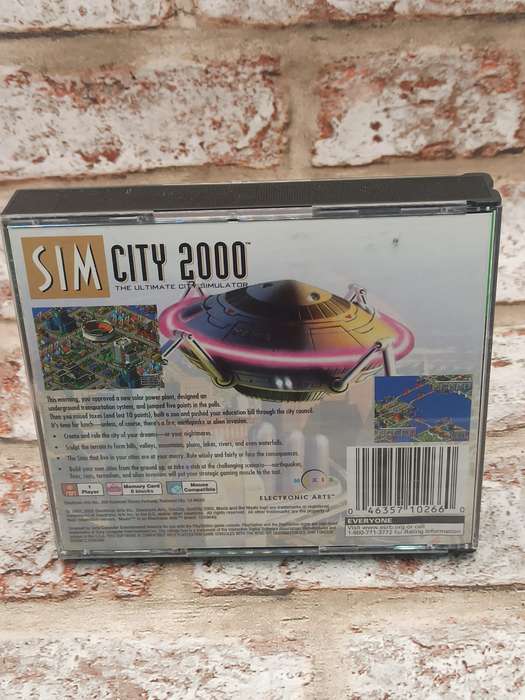 Sim City 2000 : PS1 NTSC