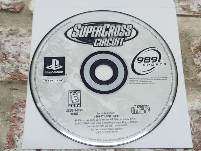 Super Cross Circuit : PS1 NTSC