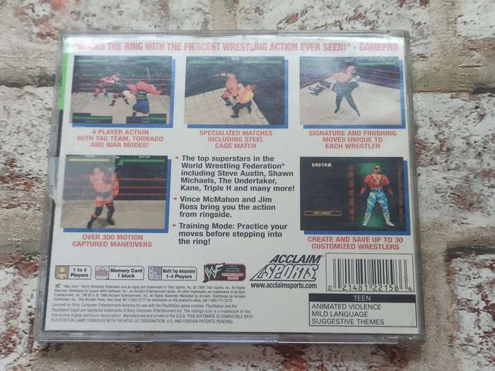 WWF War Zone : PS1 NTSC