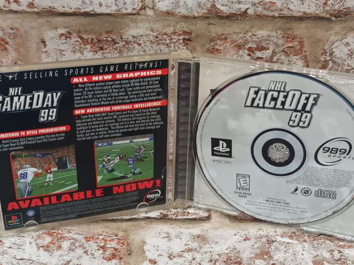 NHL Face Off '99 : PS1 NTSC