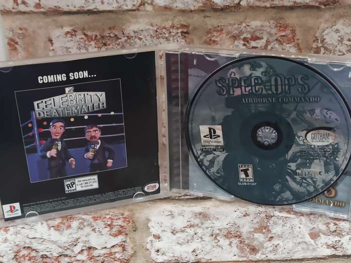 Spec Ops - Airborne Commando : PS1 NTSC