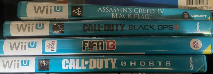 Wii U game bundle x 4 ()