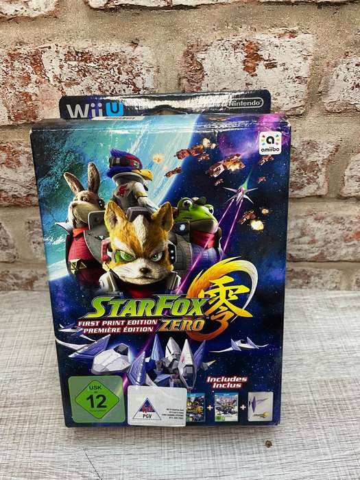 Star Fox Zero [First Print Edition]: Wii U (Preowned)