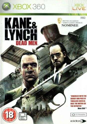 Xbox 360 Kane &amp; Lynch: Dead Men