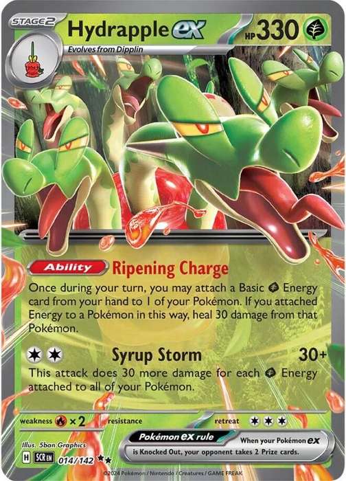 Hyrdrapple EX 014/142 - Pokemon Stellar Crown