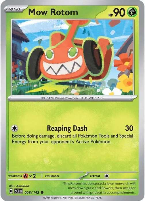 Mow Rotom 008/142 - Pokemon Stellar Crown