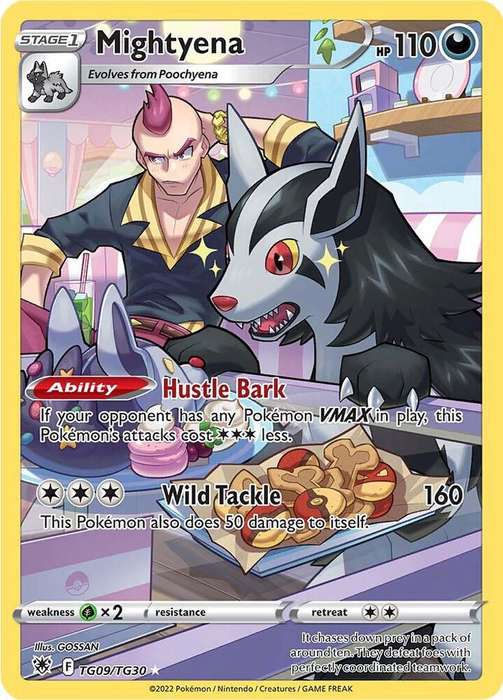 Mightyena TG09/TG30 - Pokemon Astral Radiance Trainer Gallery