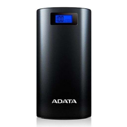 Adata AP20000D-DGT-5V-CBK 20000mAh Power Bank - Black - Adata