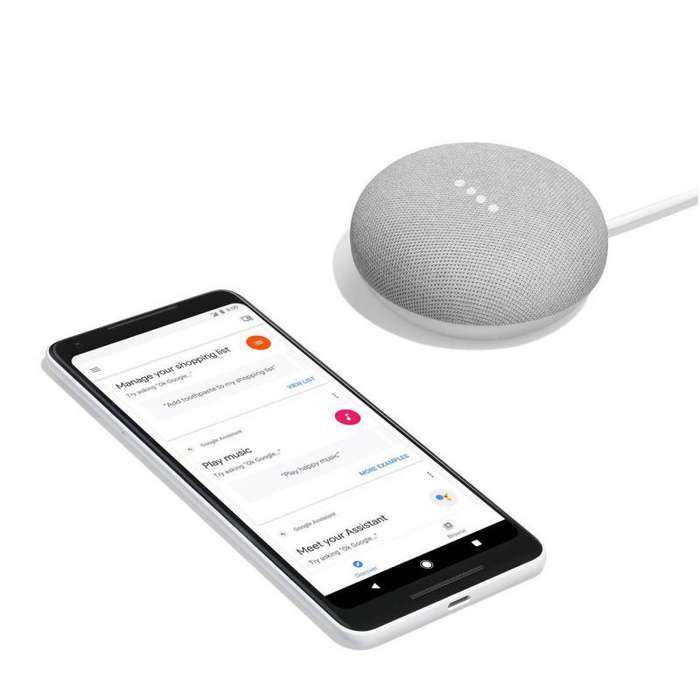 Google Nest Mini Smart Speaker - Charcoal - 478g