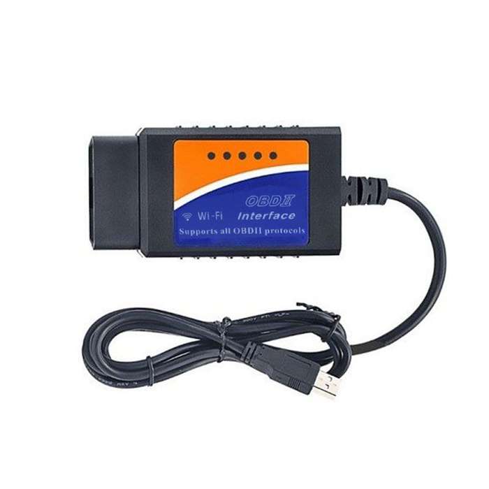 OBD2 Scanner with USB Connection - Reads generic and manufacturer-specific trouble codes