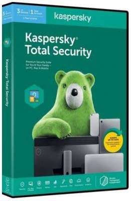 Kaspersky 2020 Total Security 3+1 DEV, 1 year DVD - Kaspersky