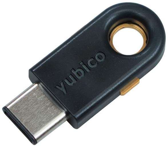 YUBIKEY 5C USB-C Two Factor Authentication Security Key