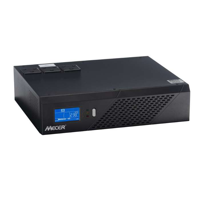 Mecer 1200VA (720W) Inverter Battery Charger (UPS) - Intelligent Fan (12 Month Warranty) **11.5V CUT