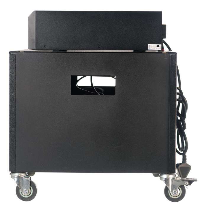 2400VA Mecer Inverter + 2x 100AH Batteries Trolley (8 HOUR BATTERY LIFE) KIT - 1440W (150-200 cycles