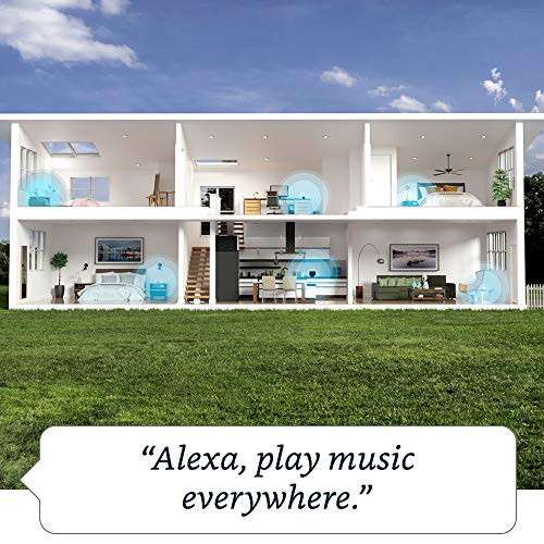 All-new Echo Dot 4th Gen Smart speaker with Alexa - 557g Chalk Echo Dot
