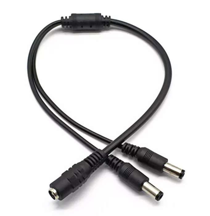 CCTV Connector 1-2 Way DC Splitter