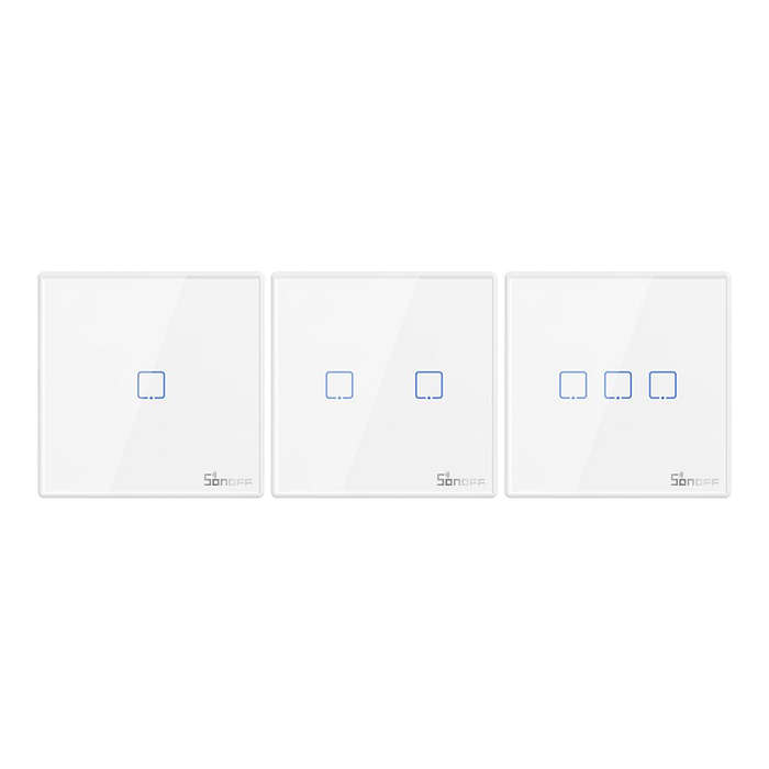 SONOFF T2EU-RF Smart Light Switch Extension Remote - RF Touch Remote Control 1 Gang