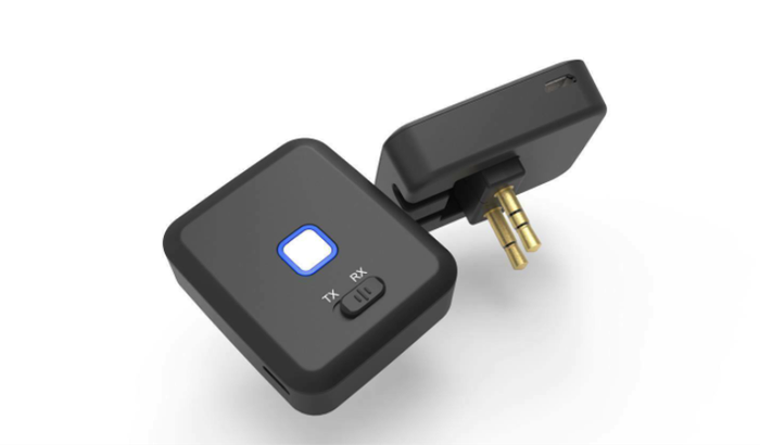 iDARS Airplane Wireless Bluetooth Audio Headphone Transmitter Adapter