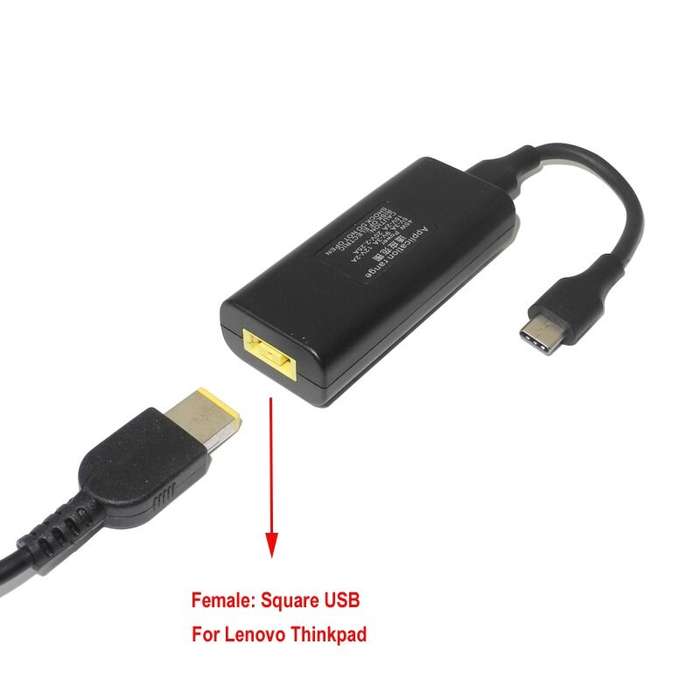 Dell Power Adapter Barrels to USB C - 4.0mm / 4.5mm / 5.5mm / 7.4mm / 7.9mm / Square 7.9 mm x 5.5 mm