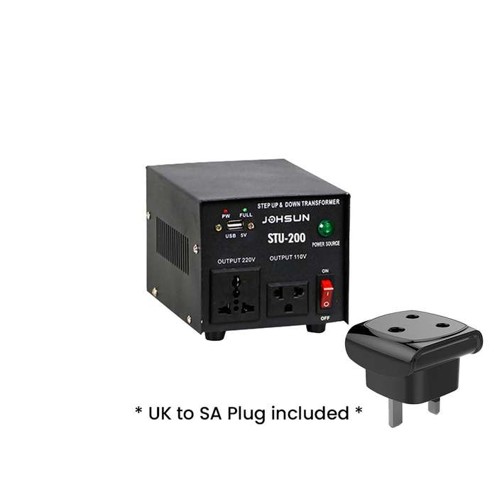 200VA 170W Step Up & Step Down Transformer - 220V to 110V