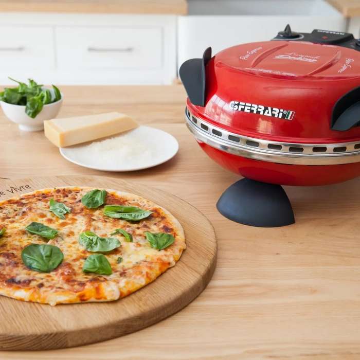 G3 Ferrari 5 Minute 1200W Electric Pizza Oven Black